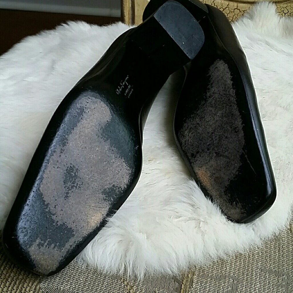 Vintage BROWN Salvatore Ferragamo shoes - Picture 5 of 9